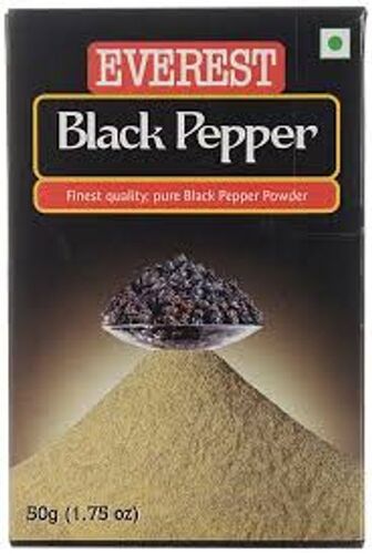  Finest Quality Fresh Sun Dried Everest Black Pepper Powder Pack Of 50 Gram