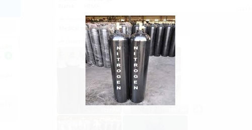 10 Kg Aluminum Alloy Material Cylindrical Shape 153 Kgf/cm2 Pressure Nitrogen Cylinder