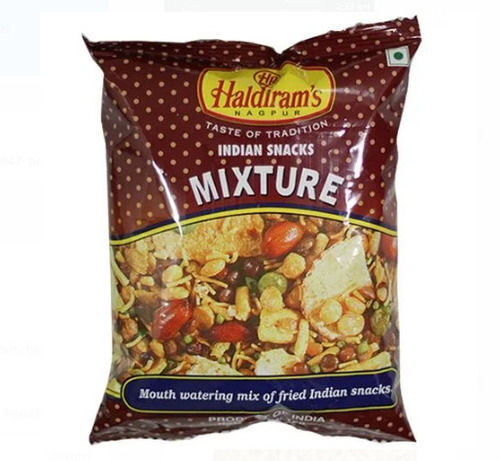 150 Gram Pack Of Delicious And Spicy Taste Haldiram Mixture Namkeen