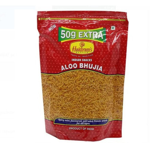 400 Gram Pack Of Delicious And Salty Taste Haldiram Aloo Bhujia 