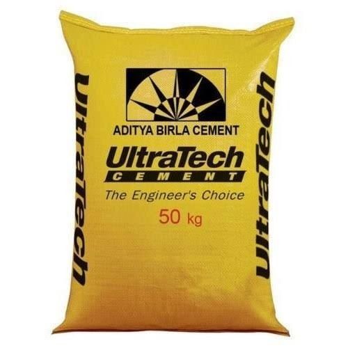 50 Kilogram Packaging Size Grey Pozzolana Portland Grade Ultra Tech Acc Cement