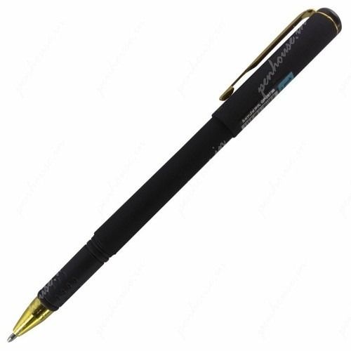 Waterproof And Long Lasting Black Color Gel Pen Used For Writing In School Size: Big