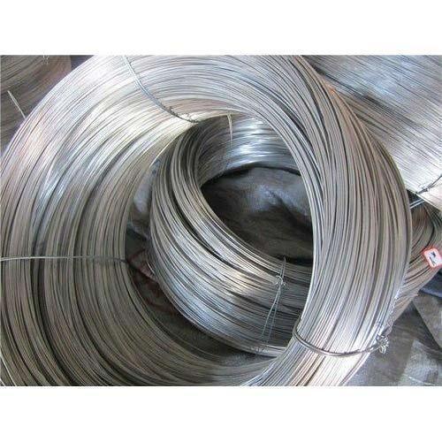 Corrosion And Rust Resistance Heavy Duty Round Silver Mild Steel Wire Usage: Industrial