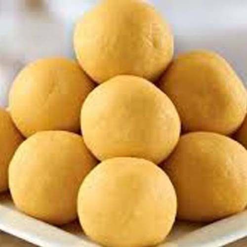 Delightful Mouth Watering Made From Pure Ghee Indian Sweets Besan Ladoo