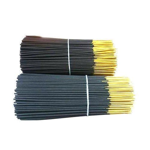 Eco Friendly Low Smoke Natural Round Rose Aromatic Black Incense Sticks