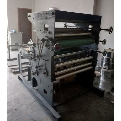 Grey Fully Automatic Dona Paper Plate Lamination Machine With High Speed