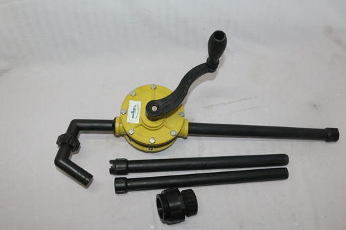 High Straight Long Durable Corrosion And Rust Hand Yellow Black Operated Barrel Pump  Power: Pneumatic Milliampere (Ma)