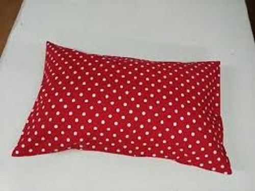 Light Weight And Comfortable Skin Friendly Red White Cotton Pillow Cover
