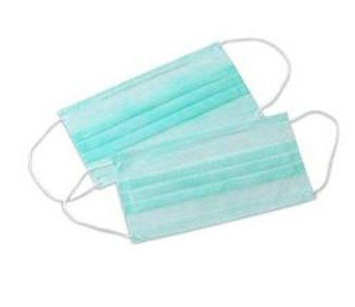 Light Weight Easy To Use 90 Gsm Melt Blown Filter Diposable 2 Ply Face Mask