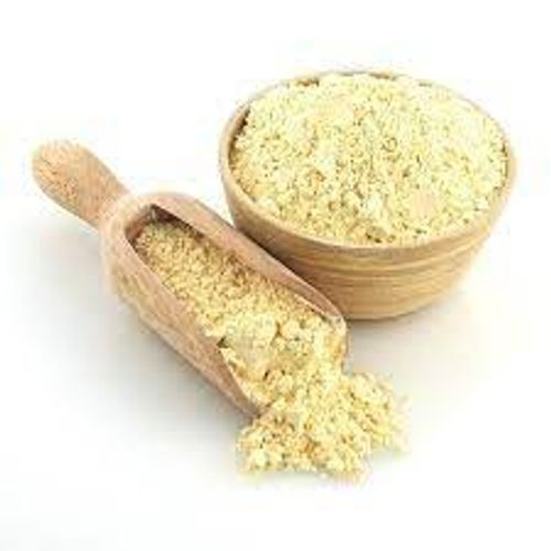 Light Yellow Organic Besan Flour Used To Make Sweet And Namkeen Dish