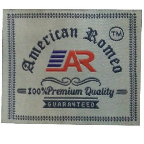 Lightweight Skin Friendly Durable Well Made Square Printed Woven Shirt Label