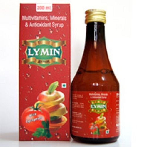 Lymin Multivitamin, Multiminerals And Antioxidants Syrup, 200 ML Pack