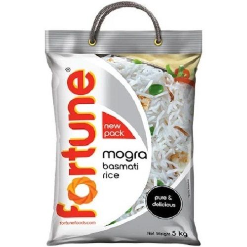 Pack Of 5 Kilogram Dried Fortune Mogra White Basmati Rice 