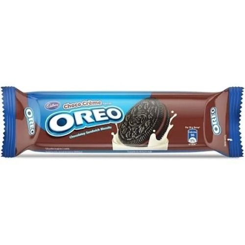 Round Shape Chocolate Taste Brown Cadbury Oreo Choco Creme Biscuits Fat Content (%): 10 Percentage ( % )