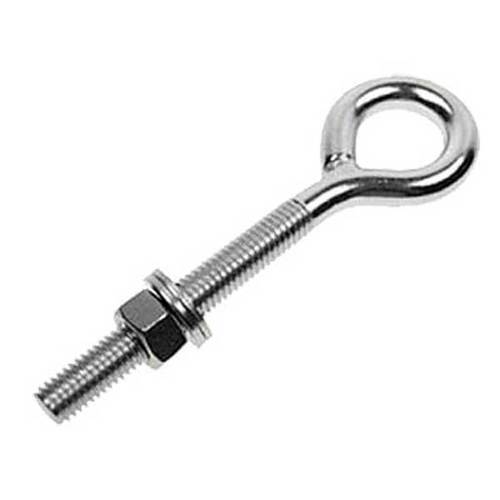 Machine Made Weather Resistance Ruggedly Constructed Stainless Steel Welded Eye Bolt,15 Mm