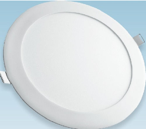 White Color Round Shape Metal Body Material 230 Volt Related And 15 Watt Led Panel Light Color Temperature: 2200 Kelvin (K)