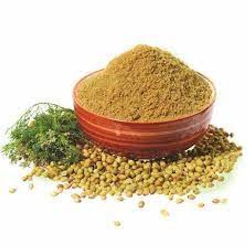 Dried Yellowish Green Coriander Seed Powder