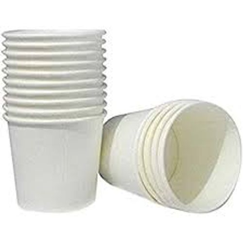 White  For Hot And Cold Beverages Gold Quality Disposable Paper Cup , For Party