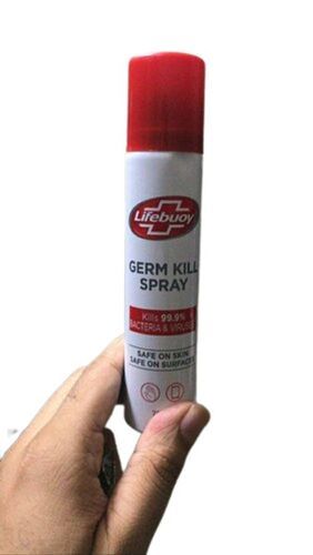 White Safe On Skin, Safe On Surfaces Lifebuoy Antibacterial Germ Kill Spray (No Gas) 