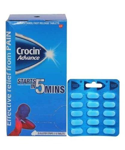 Crocin Advance Paracetamol 500 Mg Tablet  Health Supplements