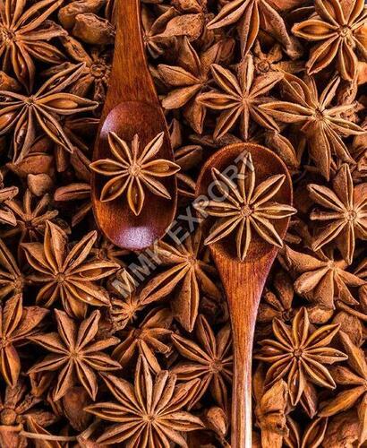 Antioxidant Chemical Free Rich Natural Taste Healthy Dried Brown Star Anise Seed Shelf Life: 1 Years