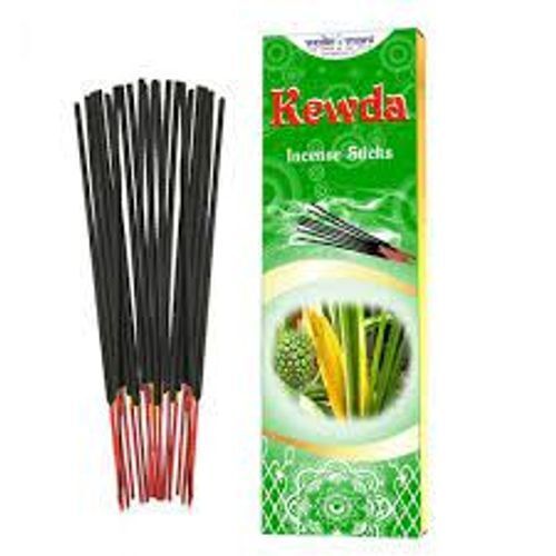 Breathable And Fresh Natural Aroma Featured Kewda Agarbatti Bamboo Stick Burning Time: 15 Minutes