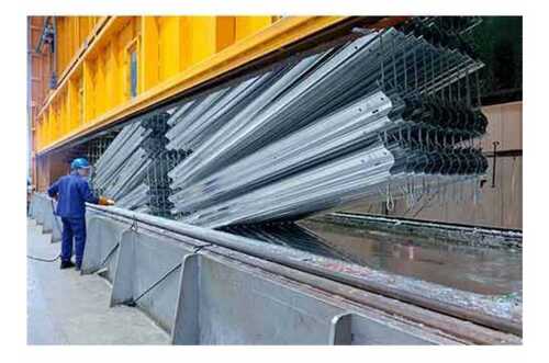 Construction Galvanized Iron Hot Dip Galvanizing Fabrication Service