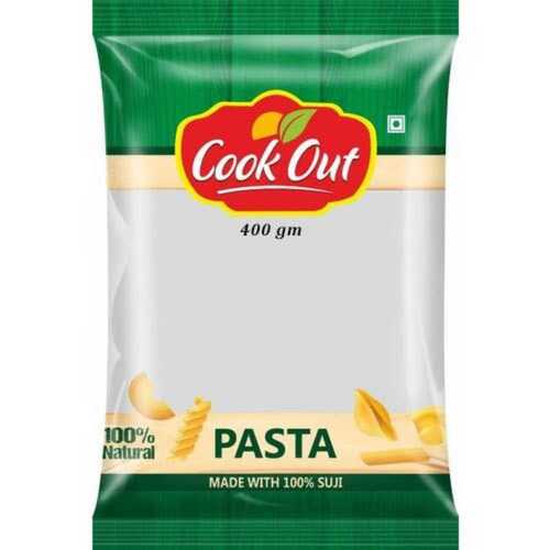 Cookout Yellow 400gm Premium Suji Pasta, Packet Packaging 100% Natural