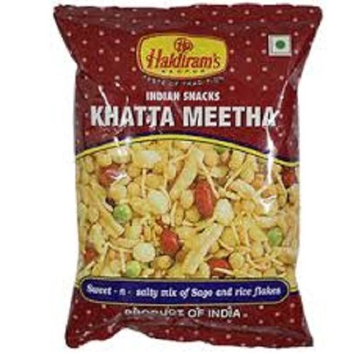 Crispy Crunchy Sweet Sour Salty And Delicious Haldiram Khatta Meetha Namkeen Carbohydrate: 35.00 Percentage ( % )