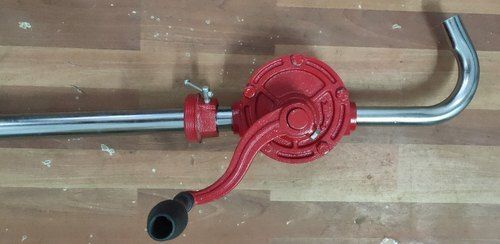 Heavy Duty Corrosion And Rust High Straight Silver Red Air Pneumatic Barrel Pump  Usage: Oil Well