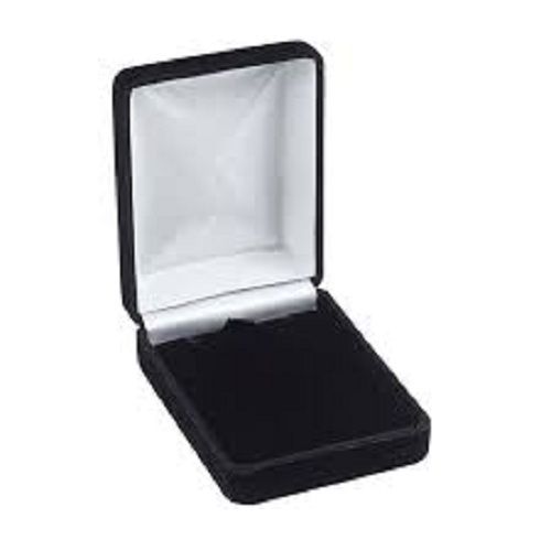 Disposable Recyclable And Rectangular Velvet Necklace Jewelry Box