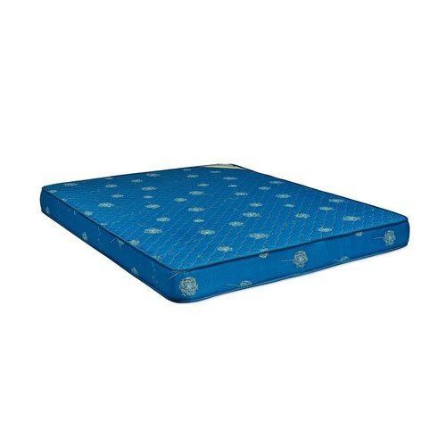 Blue Soft Comfortable And Skin Friendly Printed Foam Mattress