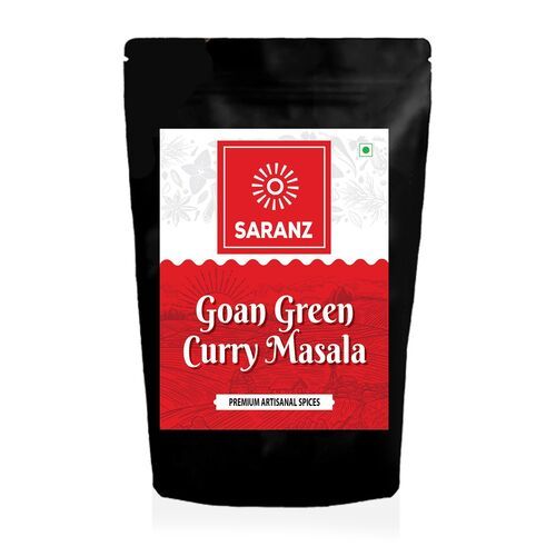 Black Pouch Special Goan Green Curry Masala Powder For All Cuisine