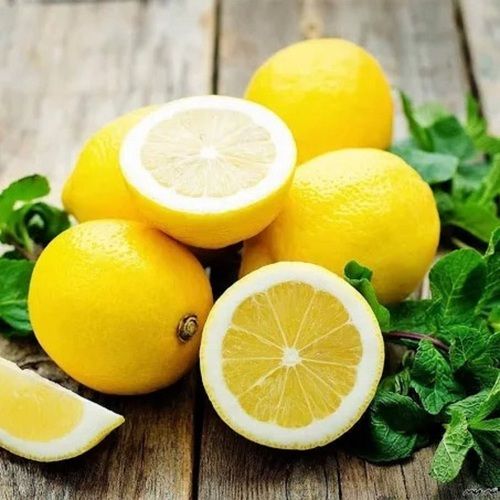 Organic 100 Percent Pure Yellow Color Sour Taste Fresh And Natural Lemon, 1 Kg 