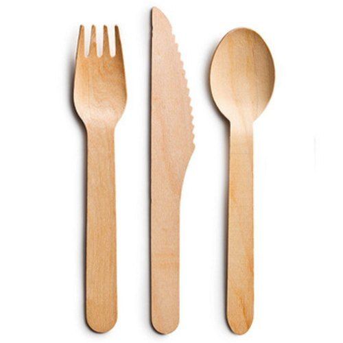 Compression Products 100% Biodegradable Eco-Friendly Disposable Wooden Spoon And Fork