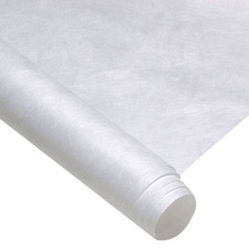 200m White Embroidery Fusing Paper With 44 Inch Width And 4 Kg Weight And 20 GSM