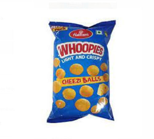 Pack Of 25 Grams Tasty And Spicy Haldiram Cheezi Ball Namkeen Carbohydrate: 2 Percentage ( % )