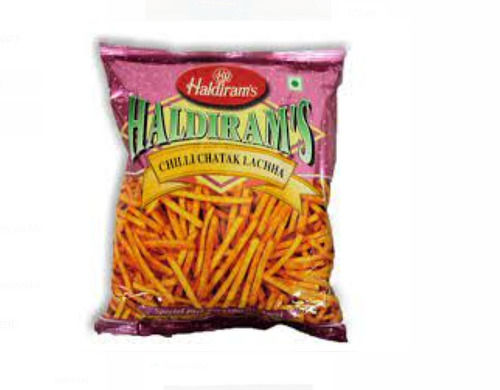 25 Grams Tasty And Spicy Haldiram Chilli Chatak Lachha