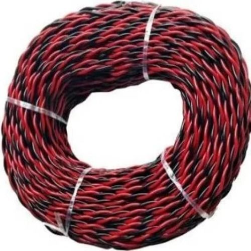 45 Meters Length Smf Pvc Red And Black Color Electrical Safety Wire