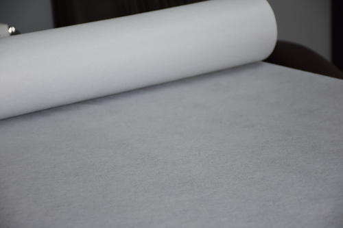 Polyester 7040 White Microdot Fusing Interlining Fabrics With Width 40 And 44 Inch And 44 Inch Length