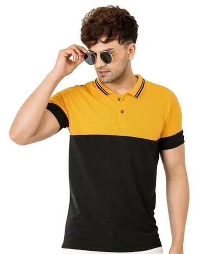 Comfortable And Washable Half Sleeves Casual Wear Men T Shirt