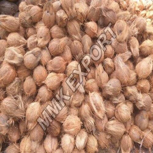 Free From Impurities Natural Rich Taste Healthy Brown Organic Semi Husked Coconut