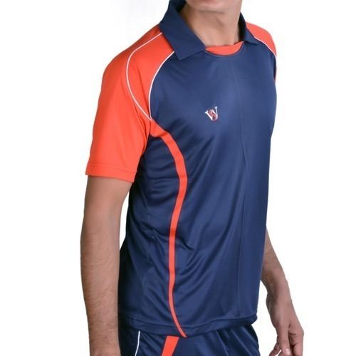 Breathable Skin Friendly Wrinkle Free Stylish Mens Blue T Shirt Branded Sports Wear Age Group: Adults