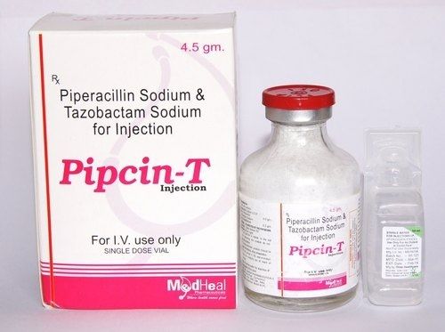 Pipcin-t Injection Piperacillin Sodium And Tazobactam Sodium For Injection 4.5 Gm