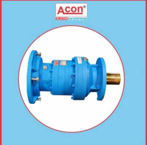 Planetary Gear Box In Mild Steel Metal And Blue Color Coated Surface Efficiency: High