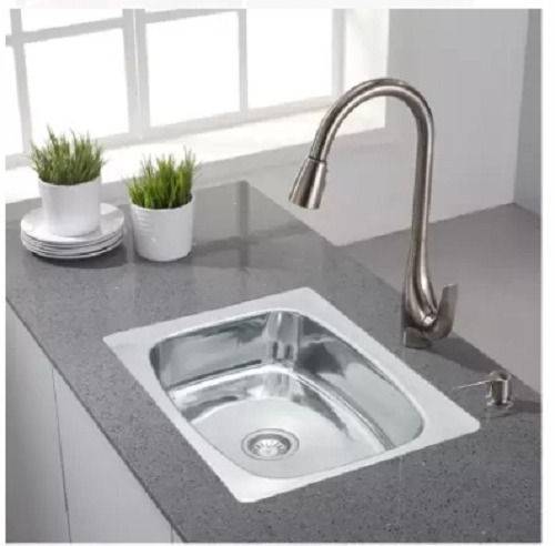 Size 22X18X9 Inch Anti Rust And Polished Stainless Steel Bowl Sink