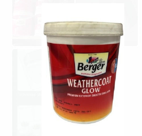 Any Color Weather Coat Glow Premium Exterior Smooth Finish Berger Emulsion Paint