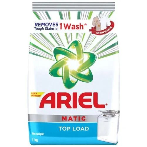 1 Kg Remove Tough Stain Ariel Matic Detergent Powder