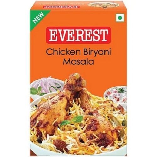 Raw Processing Brown Everest Chicken Biryani Masala With 100 Gram Packet Pack  Grade: Food Grade