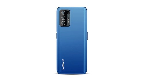 Lava Agni 5G Mobile - 6.3 Inch Super AMOLED Screen, 128GB Storage, 8GB RAM, Fiery Blue Color, 64+5+2 MP Camera, 5000mAh Battery, Android Operating System